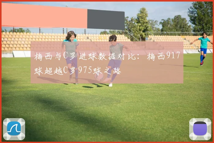 梅西与C罗进球数据对比：梅西917球超越C罗975球之路